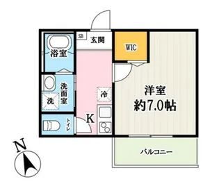 (仮称)キャメル所沢狭山ヶ丘3C【1階】の間取り