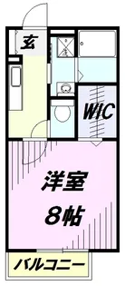 T−gate【105号室】の間取り