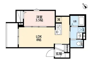 robot home 東所沢【1階】の間取り