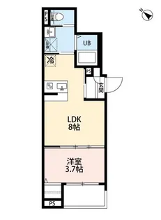 robot home 東所沢Ⅱ【3階】の間取り