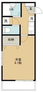 ラフィナートM【1階】の間取り