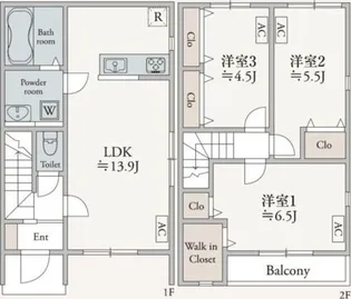 デュレメゾン【1階】の間取り