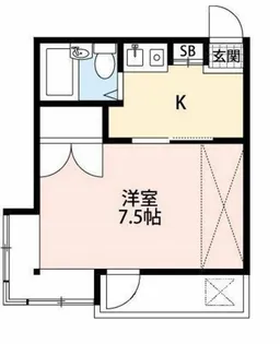 ドルフ西所沢【1階】の間取り