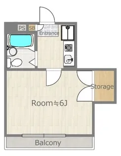 グラース久米川【2階】の間取り