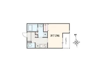 MELLAS小手指Ⅱ【1階】の間取り