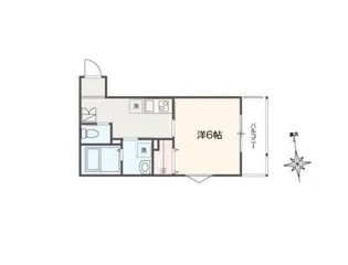 MELLAS小手指Ⅱ【3階】の間取り