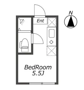TOKYOβ清瀬【1階】の間取り