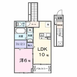 アヴィニア グランツ【2階】の間取り