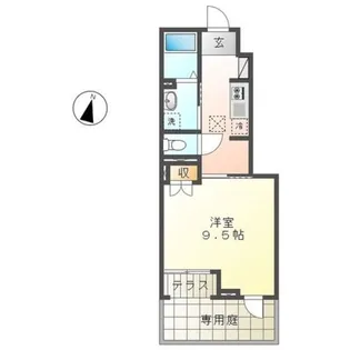 ペアリーフ【1階】の間取り