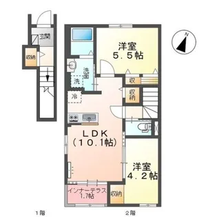 ベル・アンジュ【2階】の間取り