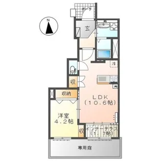 ルーラル パインズ【1階】の間取り