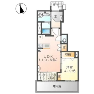 ルーラル パインズ【1階】の間取り