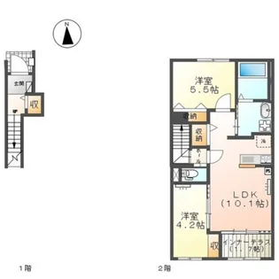 ルーラル パインズ【2階】の間取り
