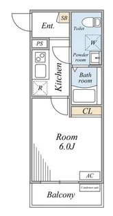 Ville Noir【1階】の間取り