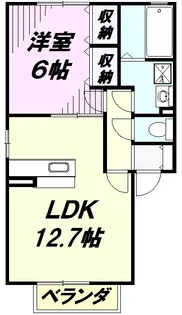 メゾン・ルアー Ⅲ【1階】の間取り
