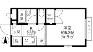 カーサ上石神井【2階】の間取り