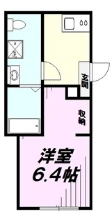 Gracia Sakae【104号室】の間取り