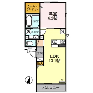 BLOCK−K【2階】の間取り