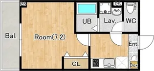 ジーメゾン所沢若狭エスポワール【3階】の間取り