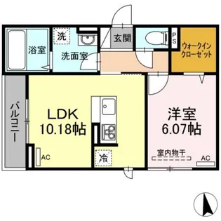 イグレック新小平【2階】の間取り
