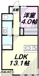 GraceⅢ【2階】の間取り