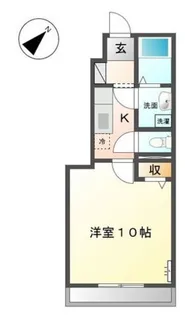 リュシオル【1階】の間取り