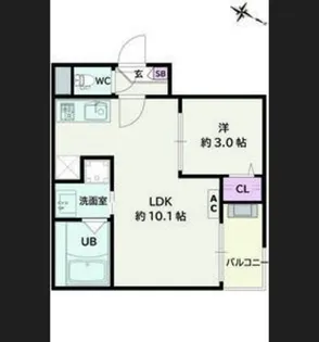 Jack unokiⅠ【1階】の間取り