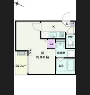 Jack unokiⅠ【3階】の間取り