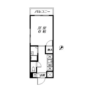 サンディール【3階】の間取り