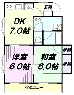 煉瓦館91 【1階】の間取り