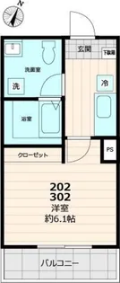 AXIS Hanno【2階】の間取り