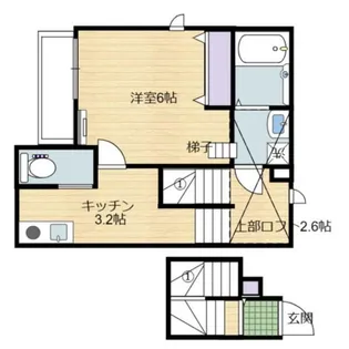 ウイングタウン【2階】の間取り