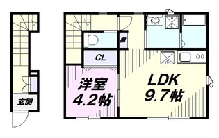 Domani(ドマーニ)【2階】の間取り