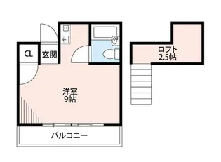 ラ・ティーブSEKI【2階】の間取り