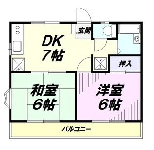 マイウィル【103号室】の間取り
