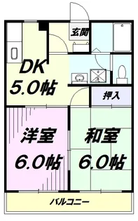 リバーサイドMRTハウス【102号室】の間取り