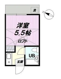 ライフピア・ピュウア【1階】の間取り