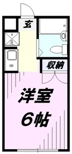 サンライフスカイ【2階】の間取り