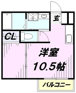 メゾン・ベール【2階】の間取り