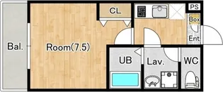 (仮称)ジーメゾン入間東藤沢フジリア【2階】の間取り