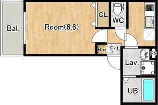 (仮称)ジーメゾン入間東藤沢フジリア【3階】の間取り