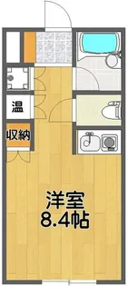 アークペット【2階】の間取り