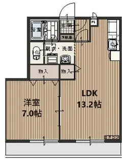 コンフォート武蔵野三番館【3階】の間取り