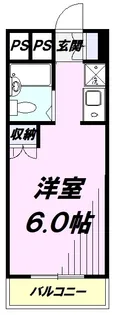 狭山ヶ丘ホステル【3階】の間取り