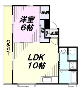 プレステージⅡ【3階】の間取り