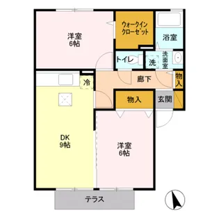 グランドゥール A【1階】の間取り