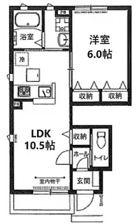 ペットケアビレッジ小手指南Ⅰ【1階】の間取り