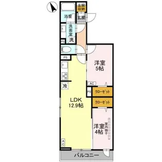 D-Serenoくすのき台【2階】の間取り