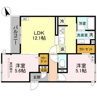 D-Serenoくすのき台【3階】の間取り