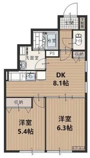 ブリッジ ゲート【1階】の間取り
